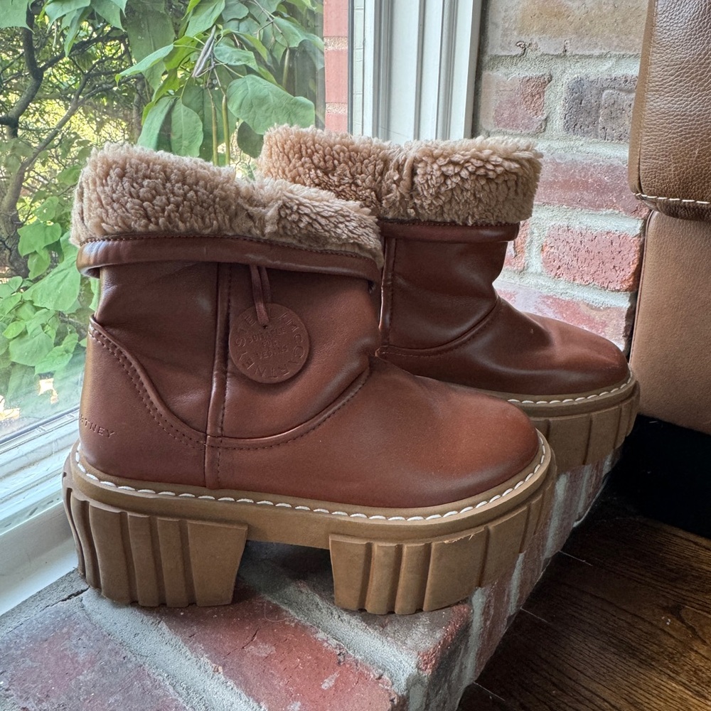 Stella McCartney Emilie Vegan Leather Ankle Boots